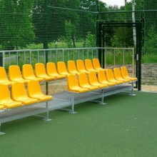 Трибуна стационарная 2-х рядная 1